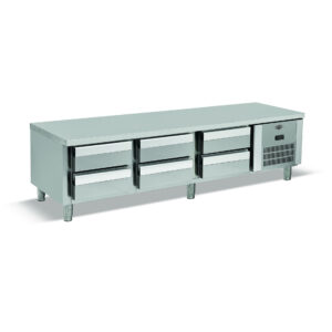 EMP.200.70.01 – S Set Altı Buzdolabı (Fanlı) – 6x1/1 100 – 200x70x55 cm – Empero
